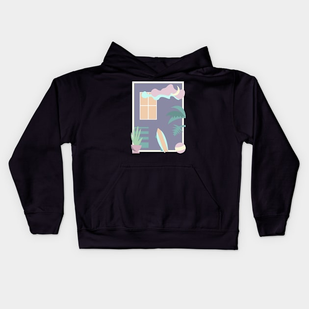 Home Kids Hoodie by PaulStouffer